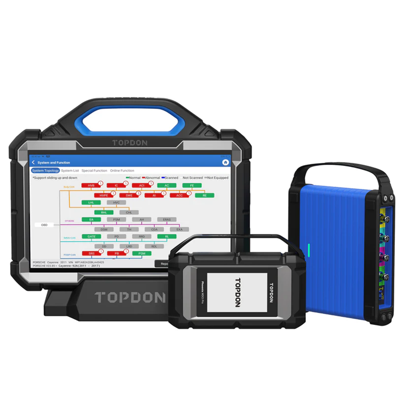 TOPDON Phoenix Max Integrated Diagnostic Tablet with Oscilloscope