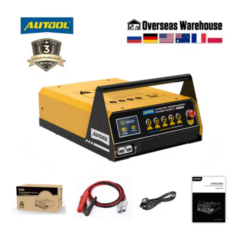 AUTOOL Auto Programming Power Supply EM355 Voltage Battery Repair Jump Starter Regulator Tool