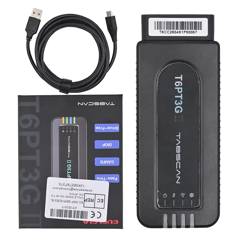TabScan T6PT3G II ForPiwis CANFD Doip Diagnostic Tool
